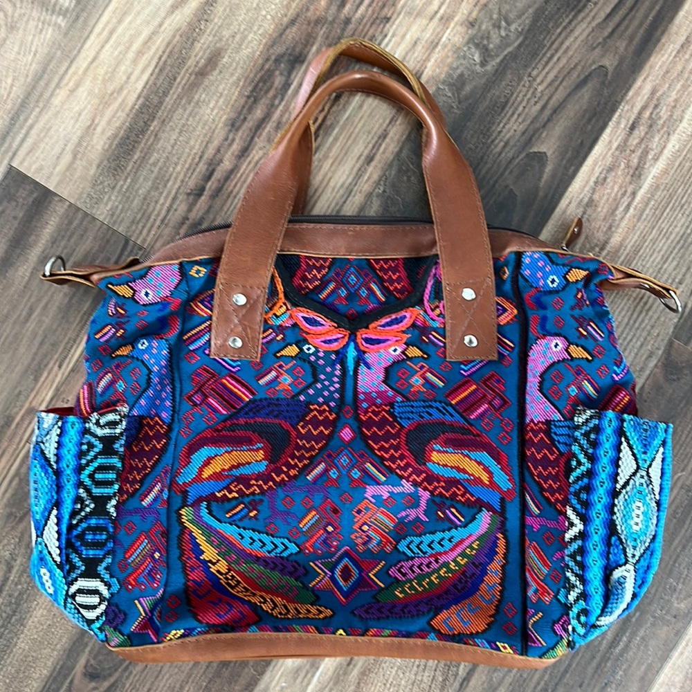Nena & Co Convertible Day Bag CDB Blue Birds OG style